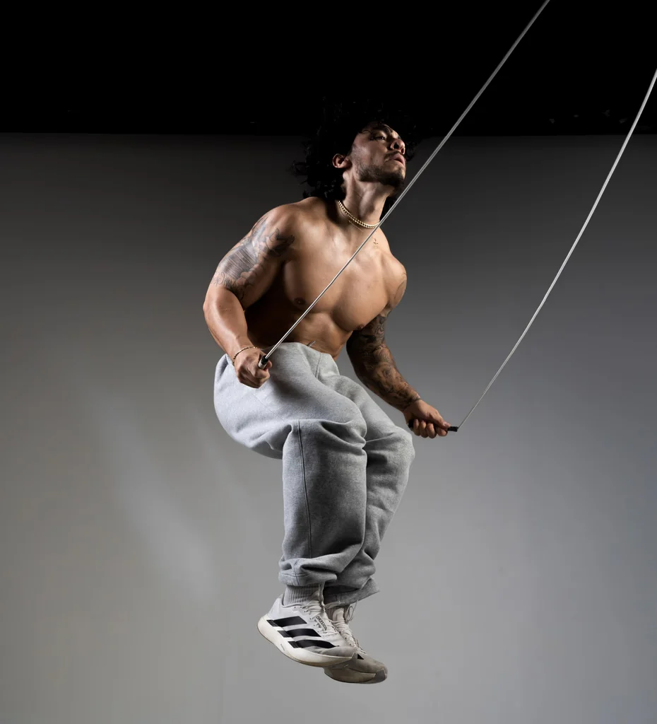 REAL athlete jump roping