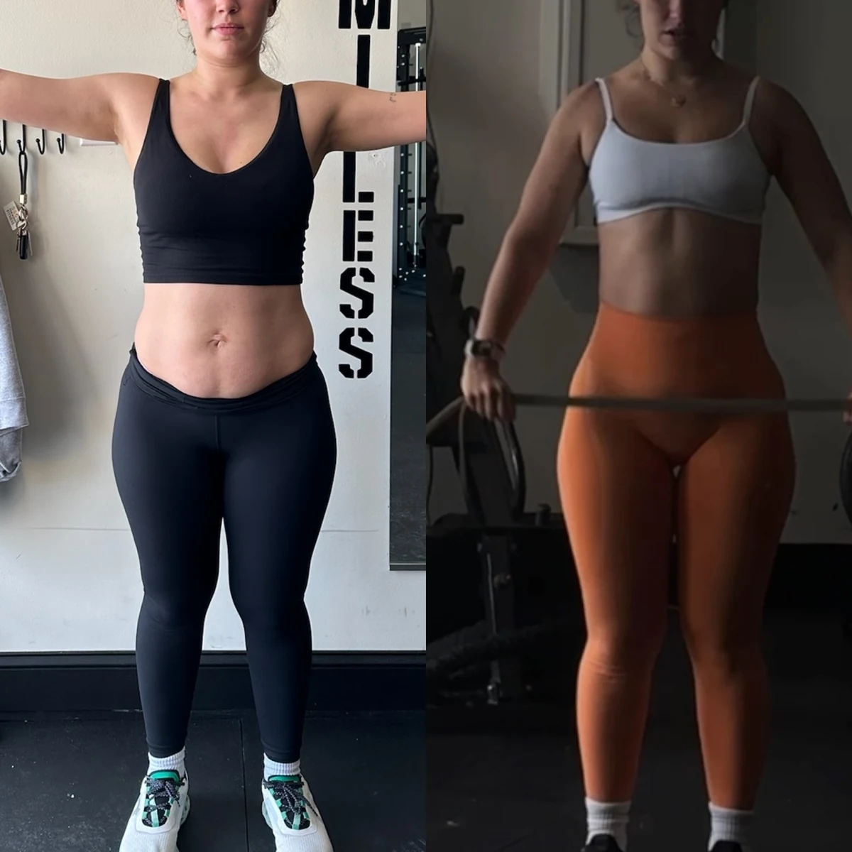 REAL Training client transformation comparison 17