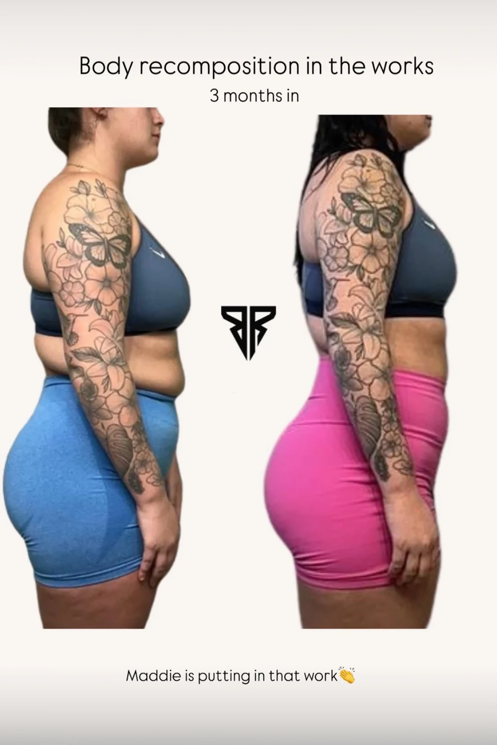 REAL Training client transformation comparison 23