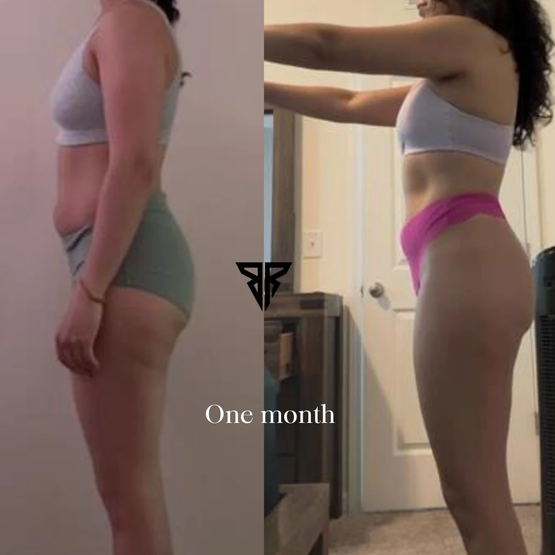REAL Training client transformation comparison 25