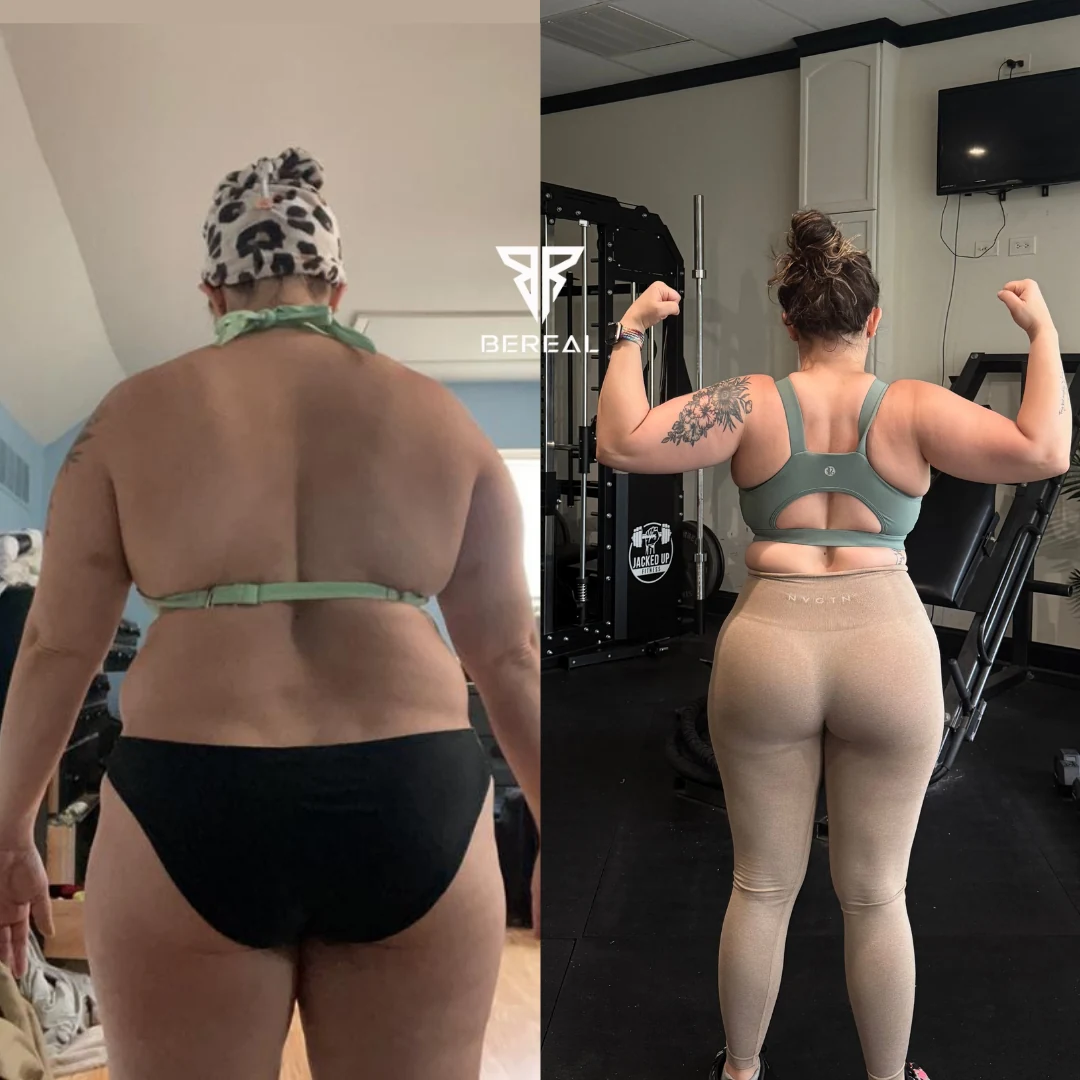 REAL Training client transformation comparison 27
